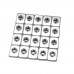 Machifit 20pcs M3 Steel Zinc Plated Tee Nuts for 2020 V  slot Aluminum Profiles Extrusions