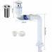 Household Deodorant Washbasin Water Pipe  Style  F White Without Basket and Overflow