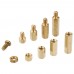 Suleve M4BH2 180Pcs M4 Male  Female Brass Hex Column Standoff Support Spacer Pillar for PCB Board